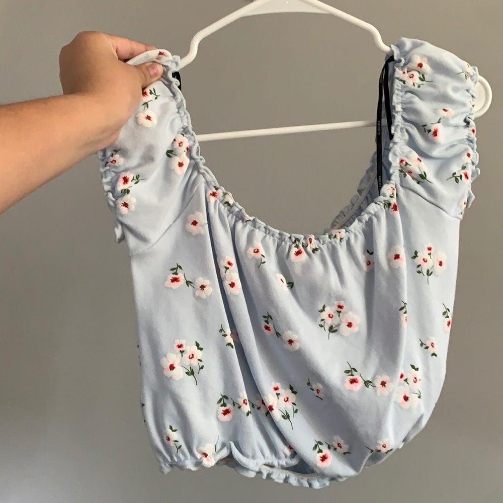 Forever 21 Cropped off the shoulder top